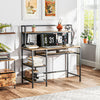 Desk With Shelves