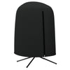 Outsunny Hanging Egg Chair Cover, Outdoor Single Swing Chair Cover, Waterproof Anti-dust Furniture Protector with Zipper, 420D Oxford Fabric for Φ50.4" x 74.8" H Stand, Black