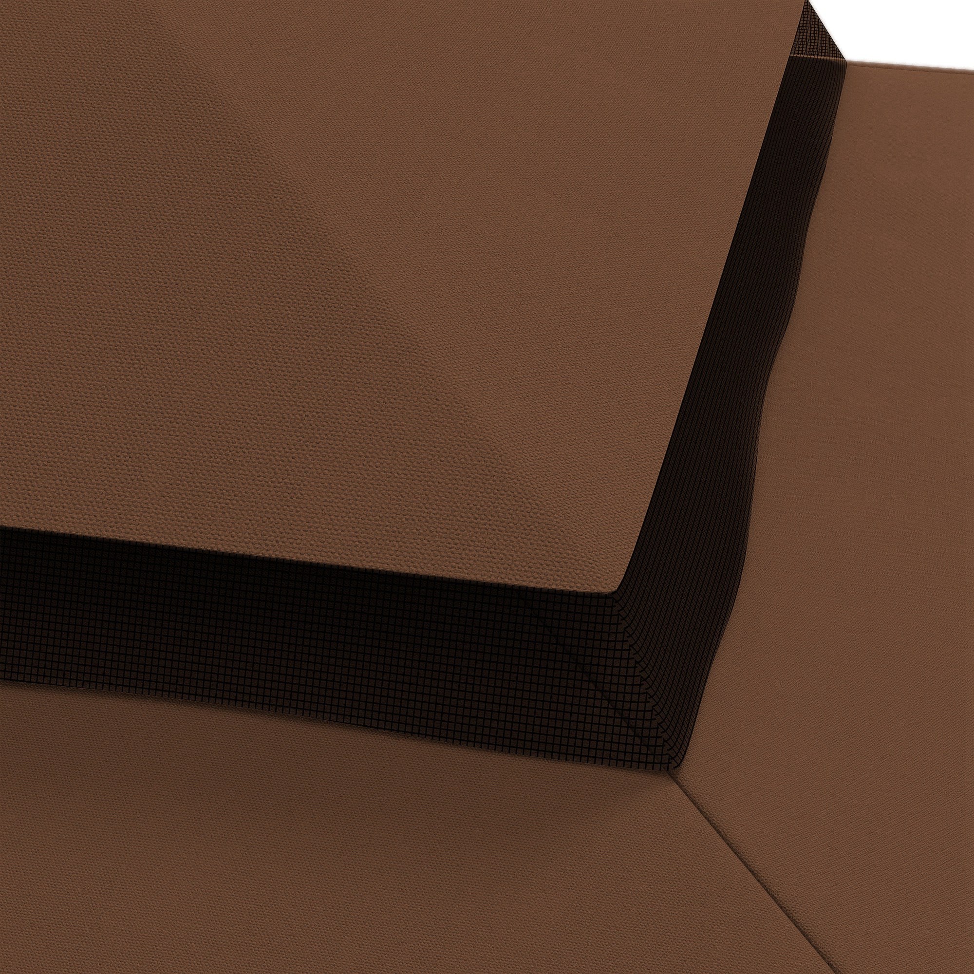 Outsunny 13.1' x 9.8' Gazebo Replacement Canopy, Gazebo Top Cover with Double Vented Roof for Garden Patio Outdoor TOP ONLY, Coffee