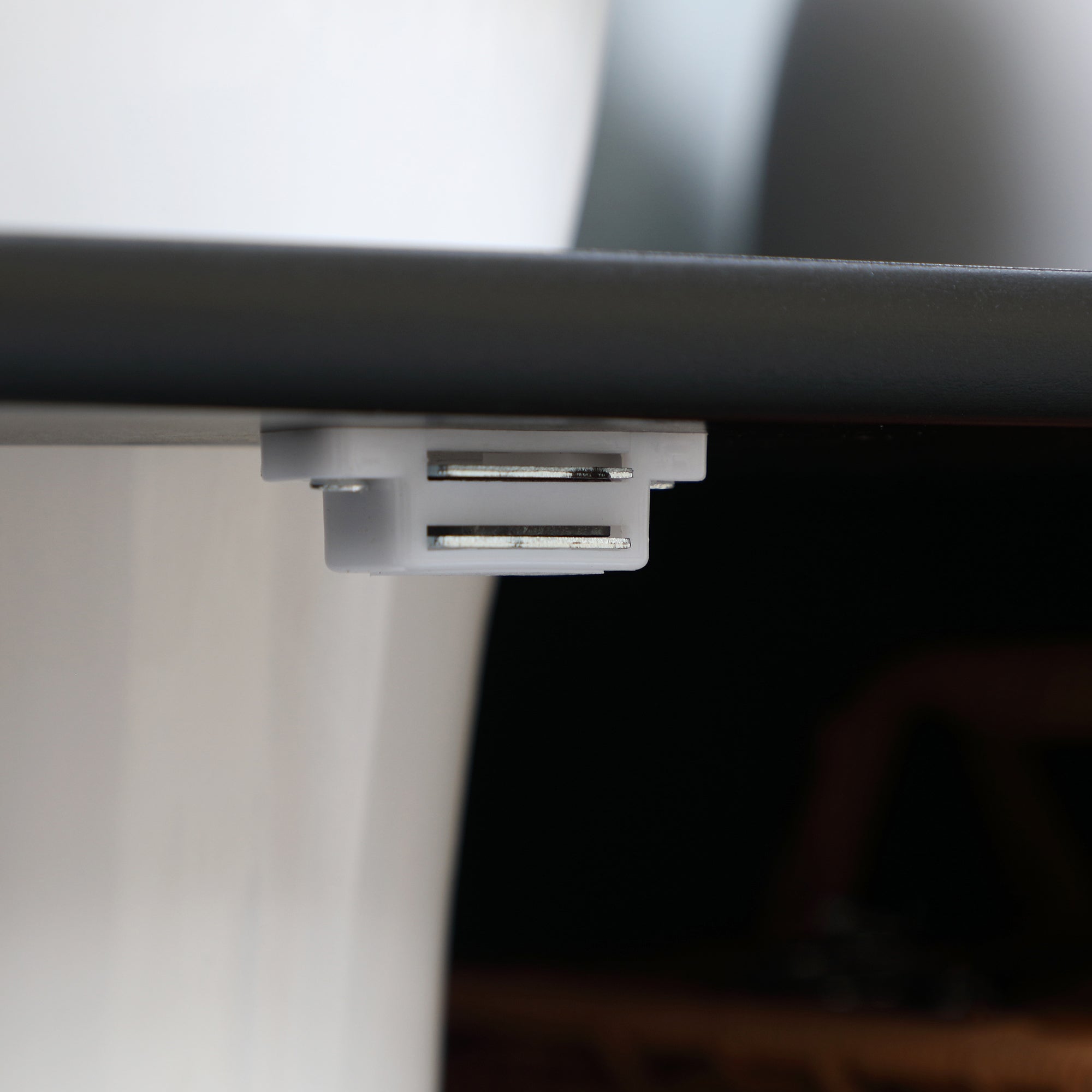 HOMCOM Under Sink Bathroom Cabinet with 2 Doors and Shelf, Pedestal Sink Bathroom Vanity Furniture, Black