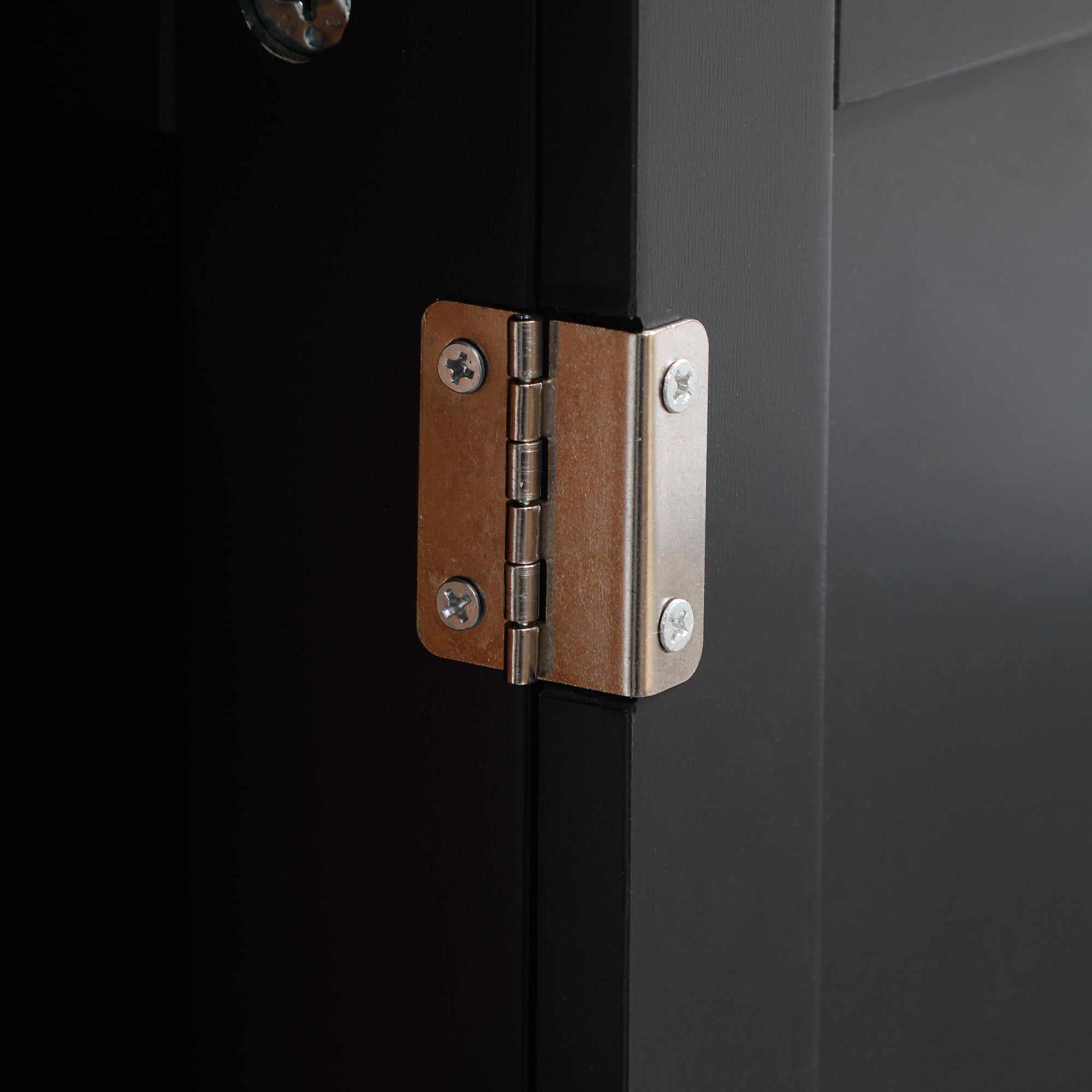 HOMCOM Under Sink Bathroom Cabinet with 2 Doors and Shelf, Pedestal Sink Bathroom Vanity Furniture, Black