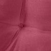 Outsunny 6-Piece Patio Chair Cushions Pillows, Seat Replacement Patio Cushions Set with Ties, Button Tufted for Indoor Outdoor Garden Furniture, Wine Red