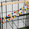 PawHut 52" Bird Cage for Budgies Cockatiels Canaries Lovebirds Finches with Rolling Stand, Toys, Removable Tray, Storage Shelf, Black