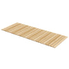 Outsunny 47" Wooden Garden Pathway, Outdoor Weather-Resistant Roll Out Straight Walkway, Decorative Boardwalk for Beach, Wedding, Party, Natural Wood Finish