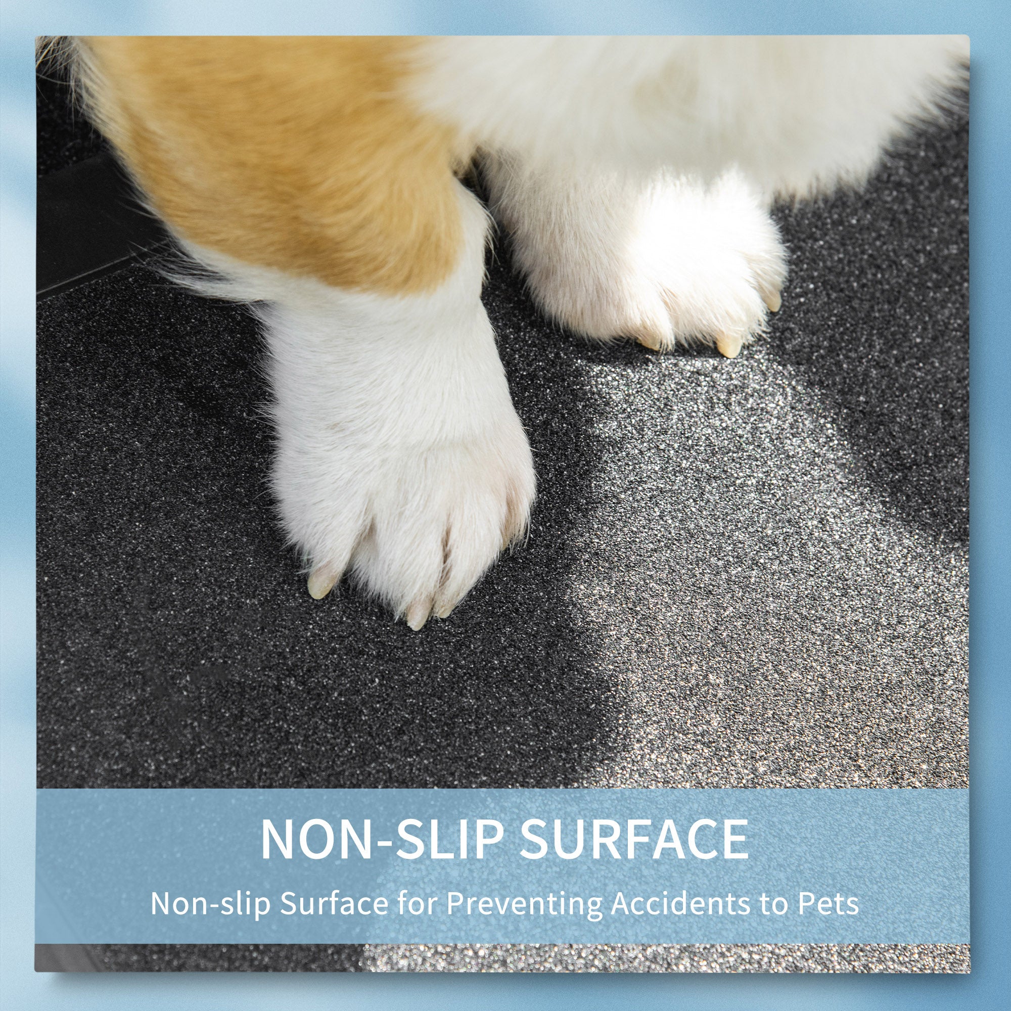 PawHut 72-Inch Portable Folding Dog Ramp for Cars, Trucks, SUVs, Non-Slip Pet Ramp for Large Dogs, Aluminum Frame for up to 200 LBS