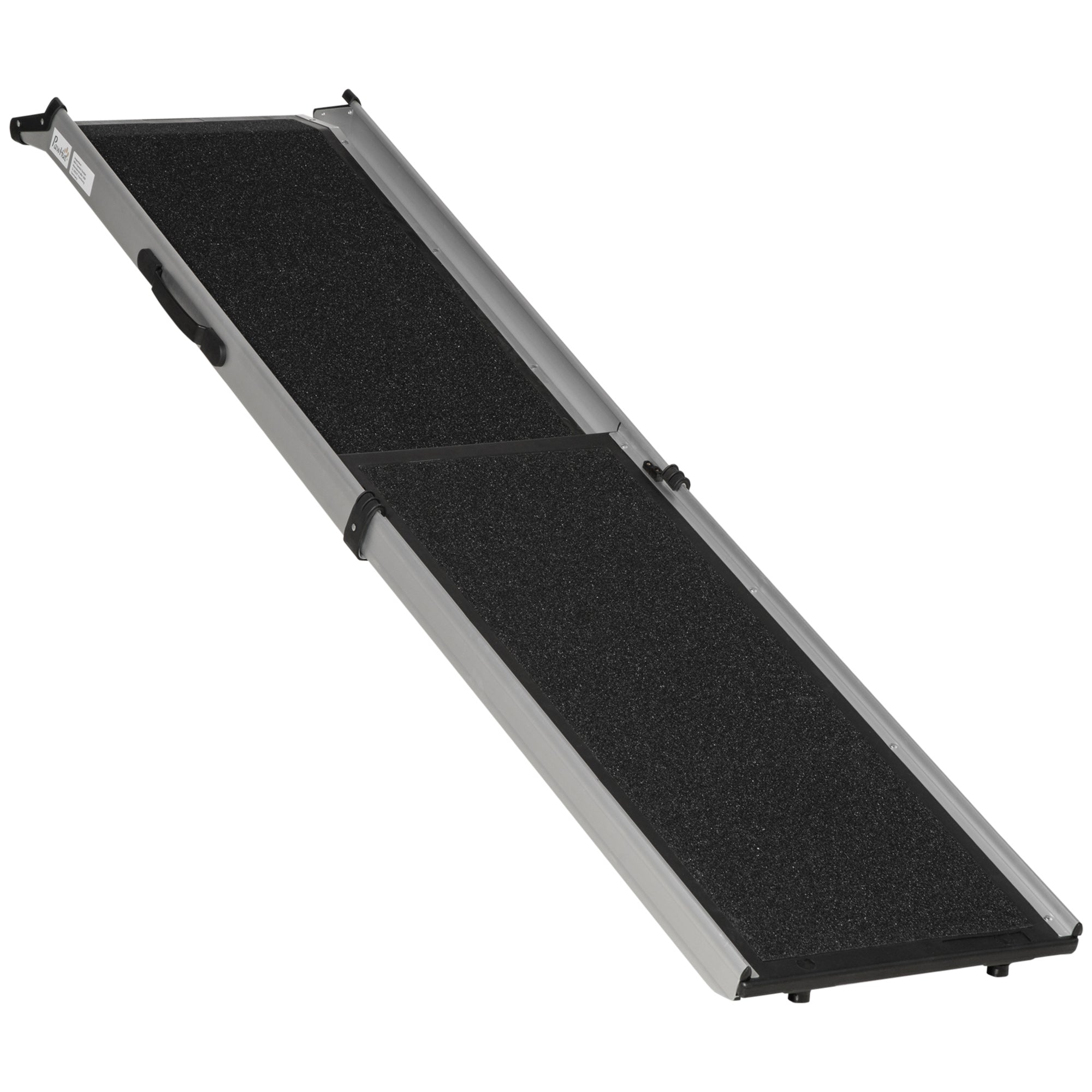 PawHut 72-Inch Portable Folding Dog Ramp for Cars, Trucks, SUVs, Non-Slip Pet Ramp for Large Dogs, Aluminum Frame for up to 200 LBS