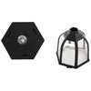 Outsunny Solar Torch Lights Outdoor Garden Lighting 6 LED Water-Resist Auto On/Off 6 Hours