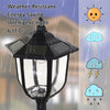 Outsunny Solar Torch Lights Outdoor Garden Lighting 6 LED Water-Resist Auto On/Off 6 Hours