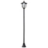 Outsunny Solar Torch Lights Outdoor Garden Lighting 6 LED Water-Resist Auto On/Off 6 Hours