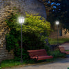 Outsunny Solar Torch Lights Outdoor Garden Lighting 6 LED Water-Resist Auto On/Off 6 Hours