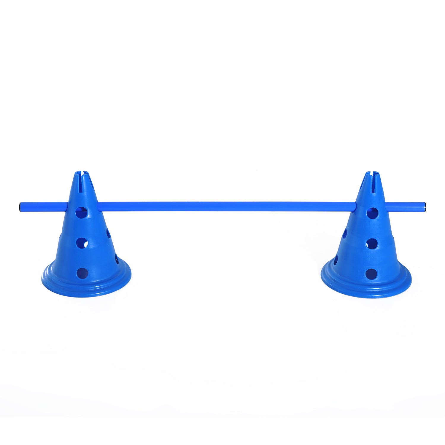 PawHut Dog Agility Equipment Training Hurdles Play Run Jump Kit Indoor Outdoor Pet Puppy Exercise Sets w/ 3 Poles & 6 Cones