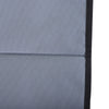 Outsunny 2 Pieces Outdoor Beach Lounge Chair, Patio Steel Folding Chaise Lounge Set w/ Pillow for Sunbath, Snap, Grey