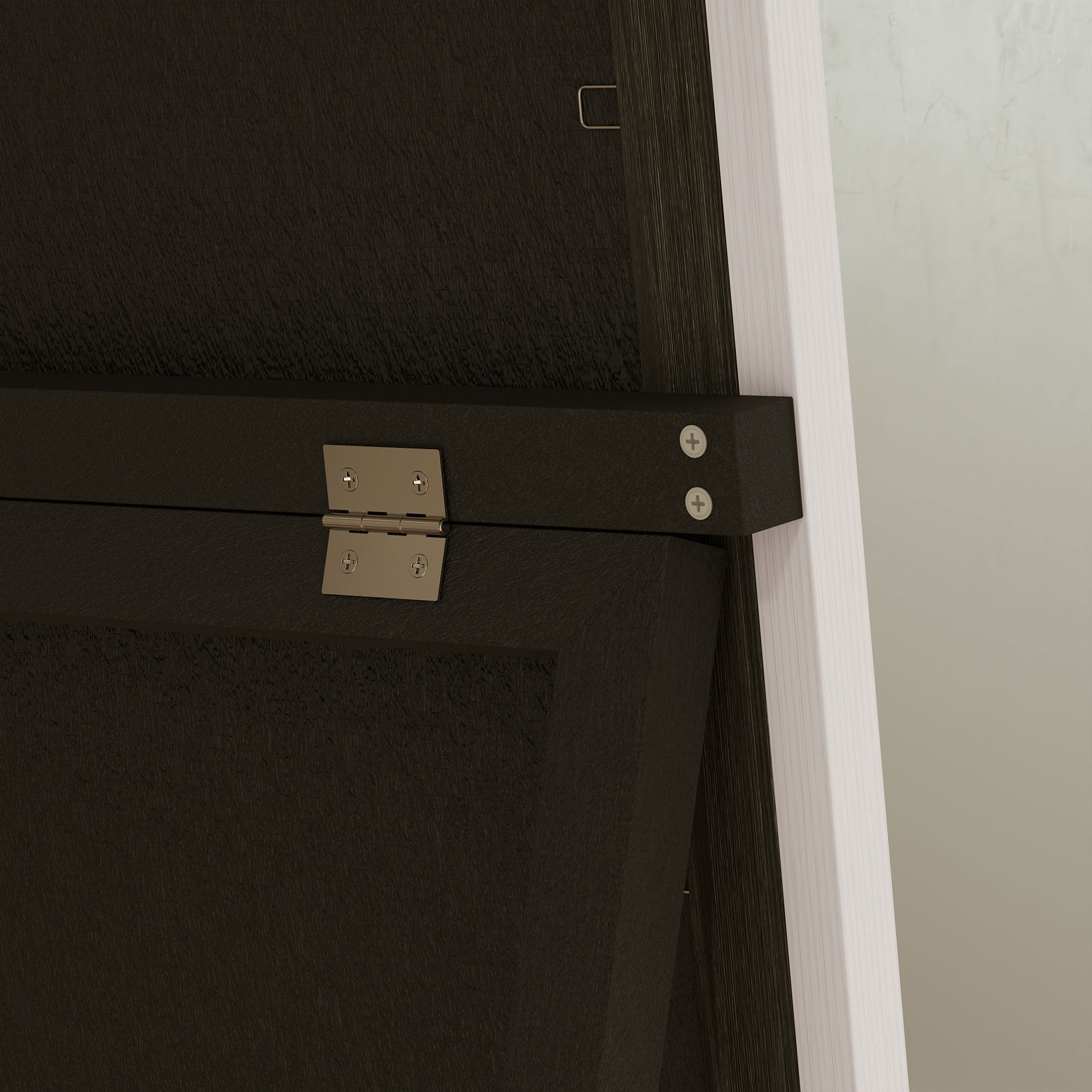 HOMCOM Full Length Mirror, 64" x 21" Full Body Mirror with Frame, Free Standing, Leaning or Wall Mirror for Bedroom, Living Room, Grey Wood Grain