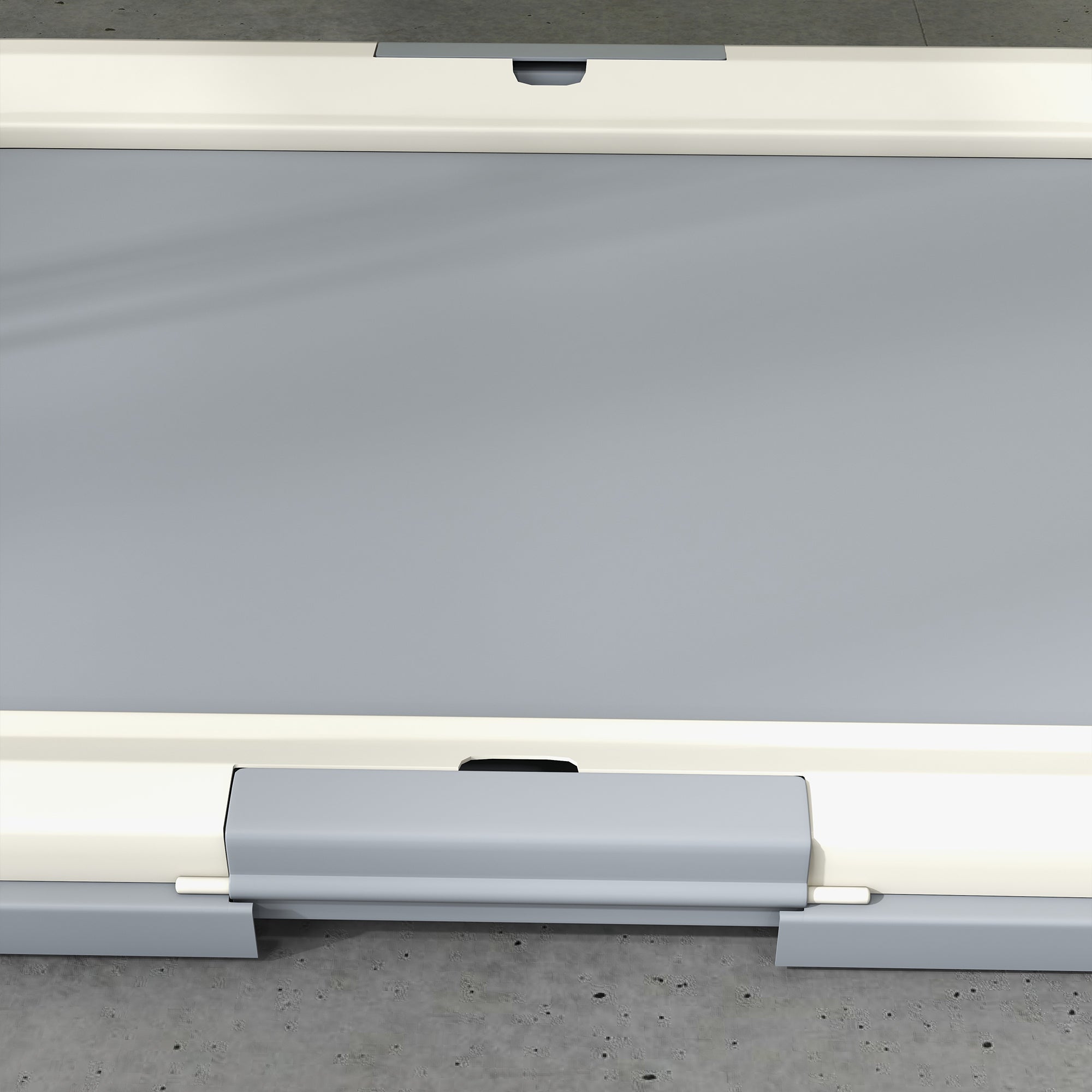 PawHut Dog Toilet Tray, Dog Litter Pee Pad Tray for Training Dogs, Dog Potty Tray Puppy Tray Pad Holder for Indoor, Balcony, Outdoor, 63 x 49 x 6cm