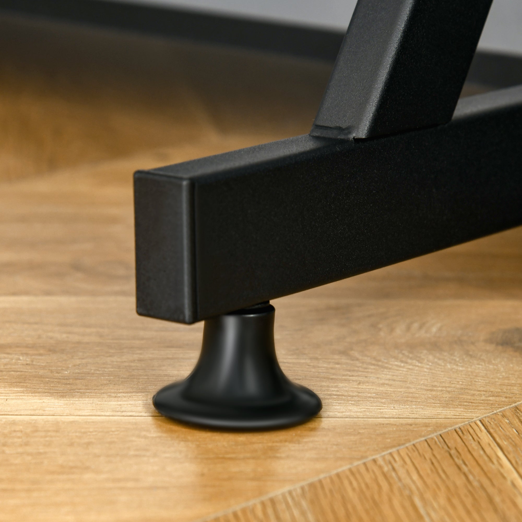 HOMCOM 28" Compact Computer Desk, Industrial Z-Shaped Writing Desk with Monitor Shelf and Storage, Workstation for Home Office, Black