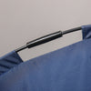 PawHut Elevated Dog Bed with Canopy, Portable Raised Dog Cot for M Sized Dogs, Indoor & Outdoor, 30" x 24" x 29", Dark Blue