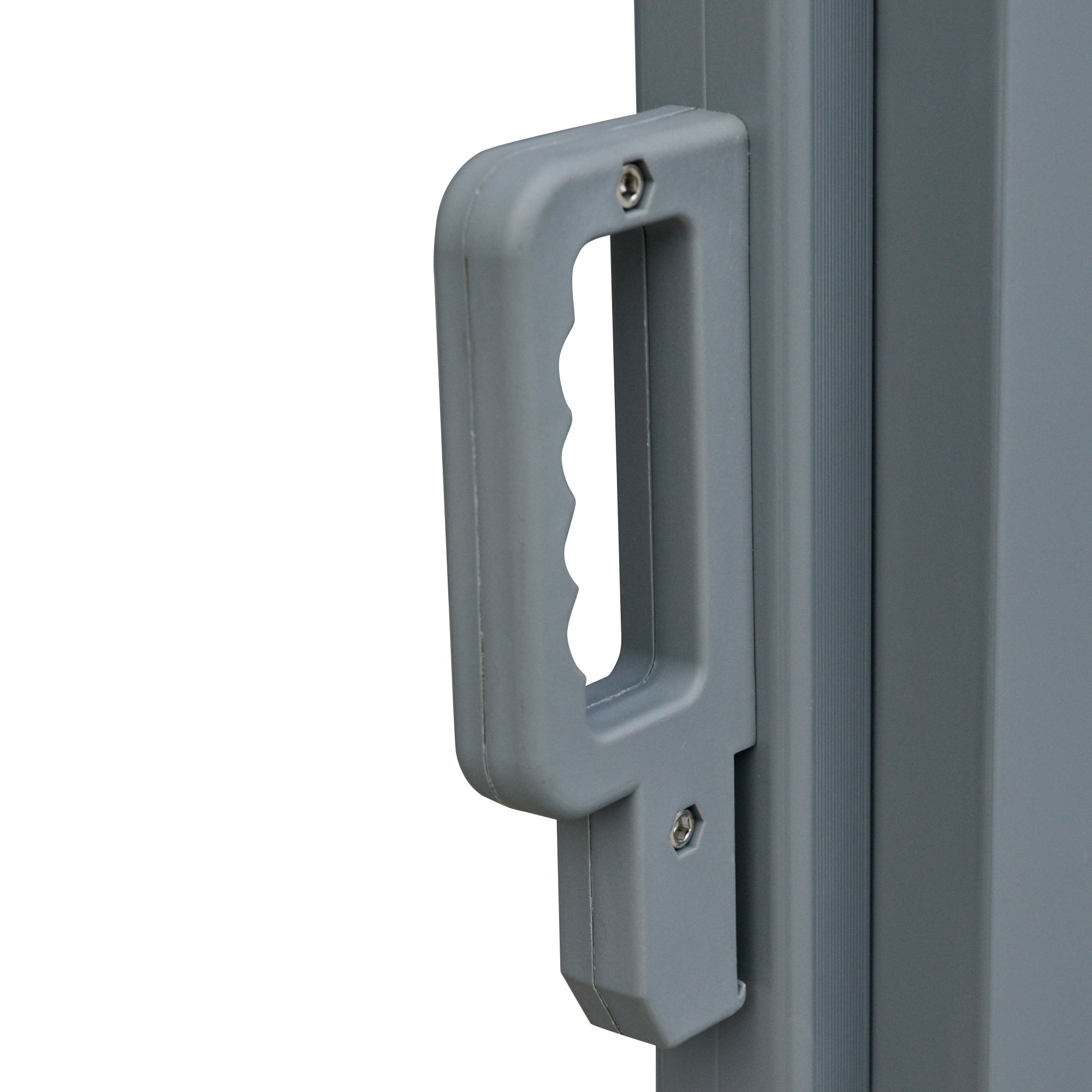 Outsunny Patio Retractable Double Side Awning, Folding Privacy French Screen Fence, Privacy Wall Corner Divider, Garden Outdoor, Sun Shade, Wind Screen, Indoor Room Divider, Black