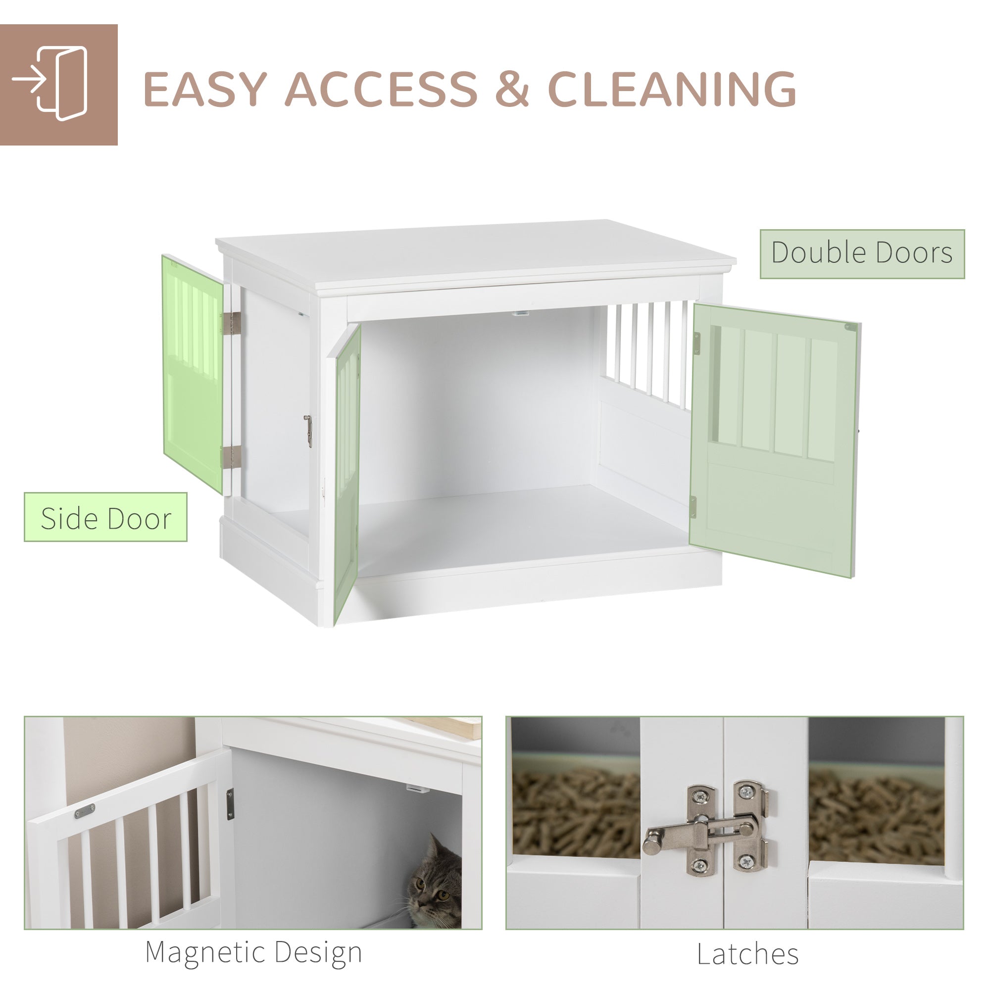 PawHut Dog Crate Furniture, 31