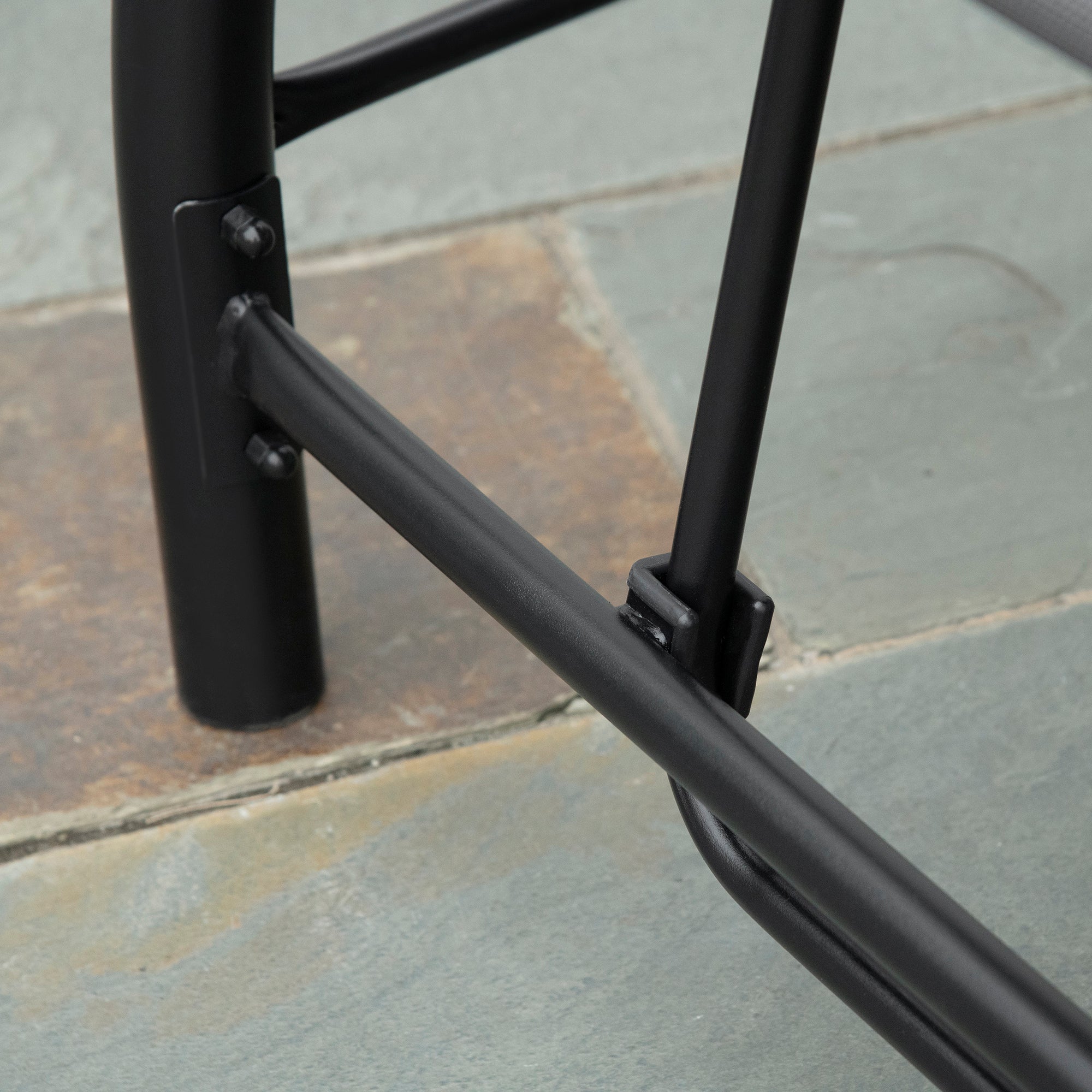 Outsunny 3 Seater Patio Swing Chair Convertible Cushioned Porch Swing Bed Outdoor Swing with Canopy Dark Grey