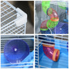 PawHut 18"L Hamster Cage, Small Animal House, 2-Level Rat Gerbil Haven with Tunnel Tube System, Exercise Wheel, Water Bottle, Food Dish, Ramp, Blue