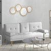 HOMCOM Metal Wall Art Modern Mirror Decor Home Hanging Wall Sculptures for Living Room Bedroom Dining Room, 42.25" W x 22" H, Gold