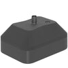 Outsunny Fillable Patio Umbrella Base, Heavy Duty Outdoor Umbrella Stand Base Patio Umbrella Stand, Filled Up to 53lbs with Stand or 44lbs with Water for Deck Poolside, Black