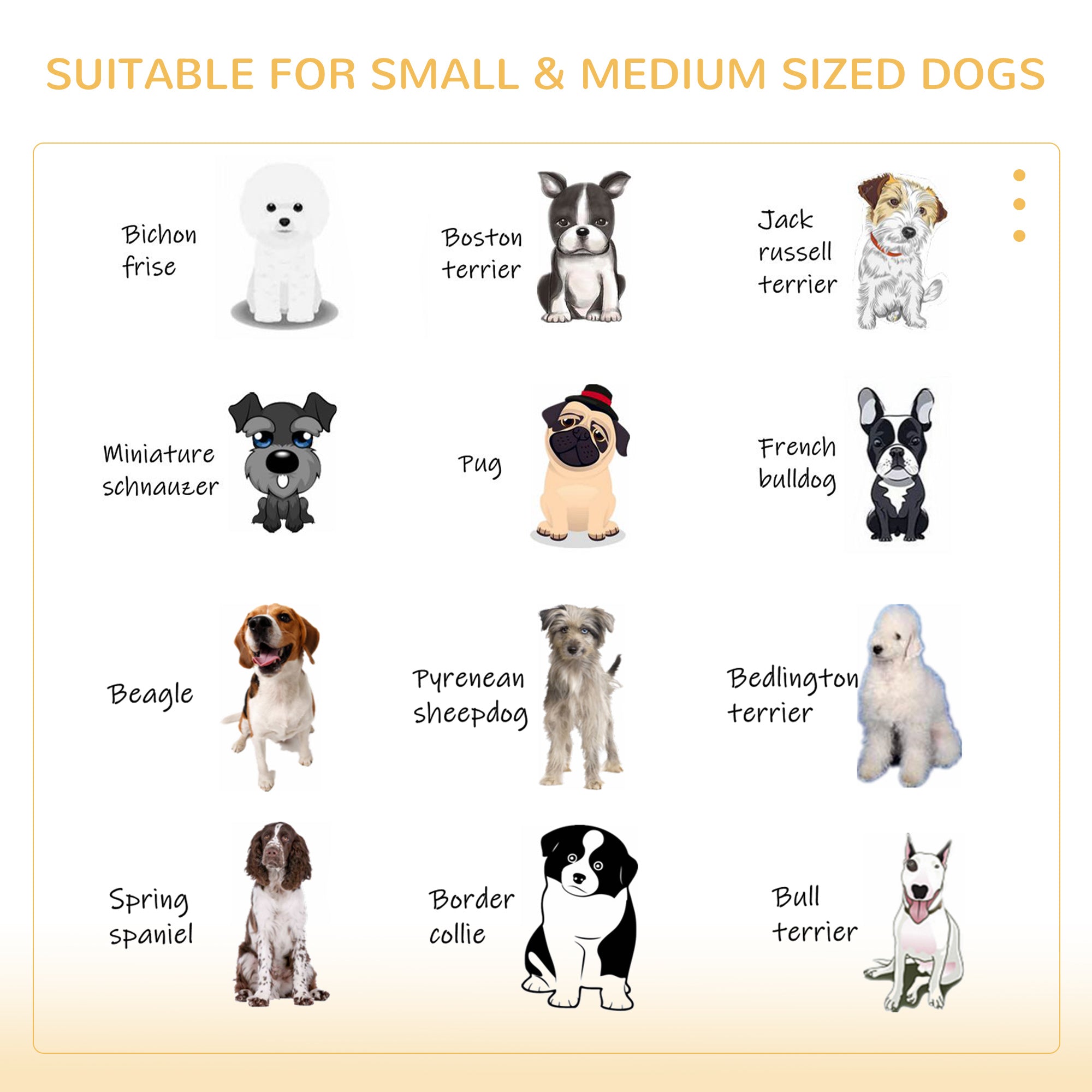 PawHut Furniture Style Dog Crate End Table with Removable Door Panel, Dog Crate Bed with Foam Cushion, Safety Lock, Indoor Use, for Small & Medium Dogs, Brown