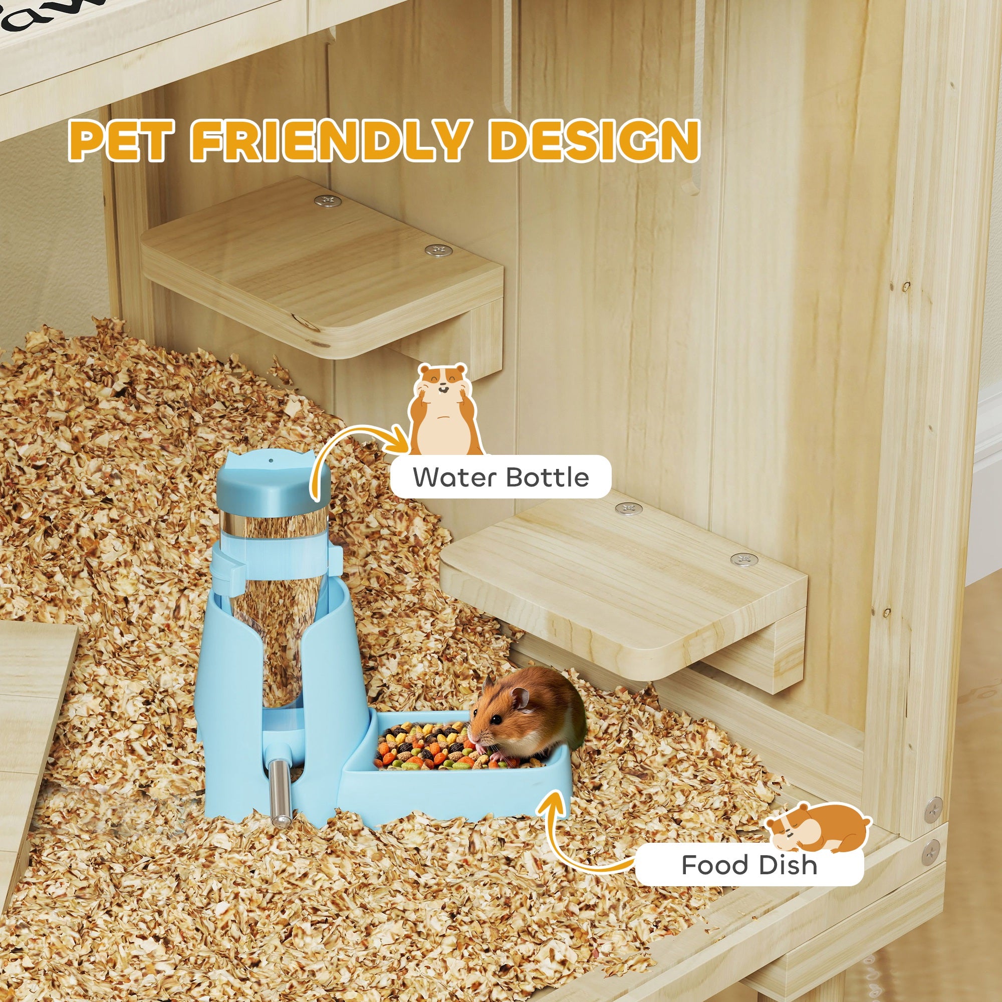 PawHut Large Hamster Cage, 28