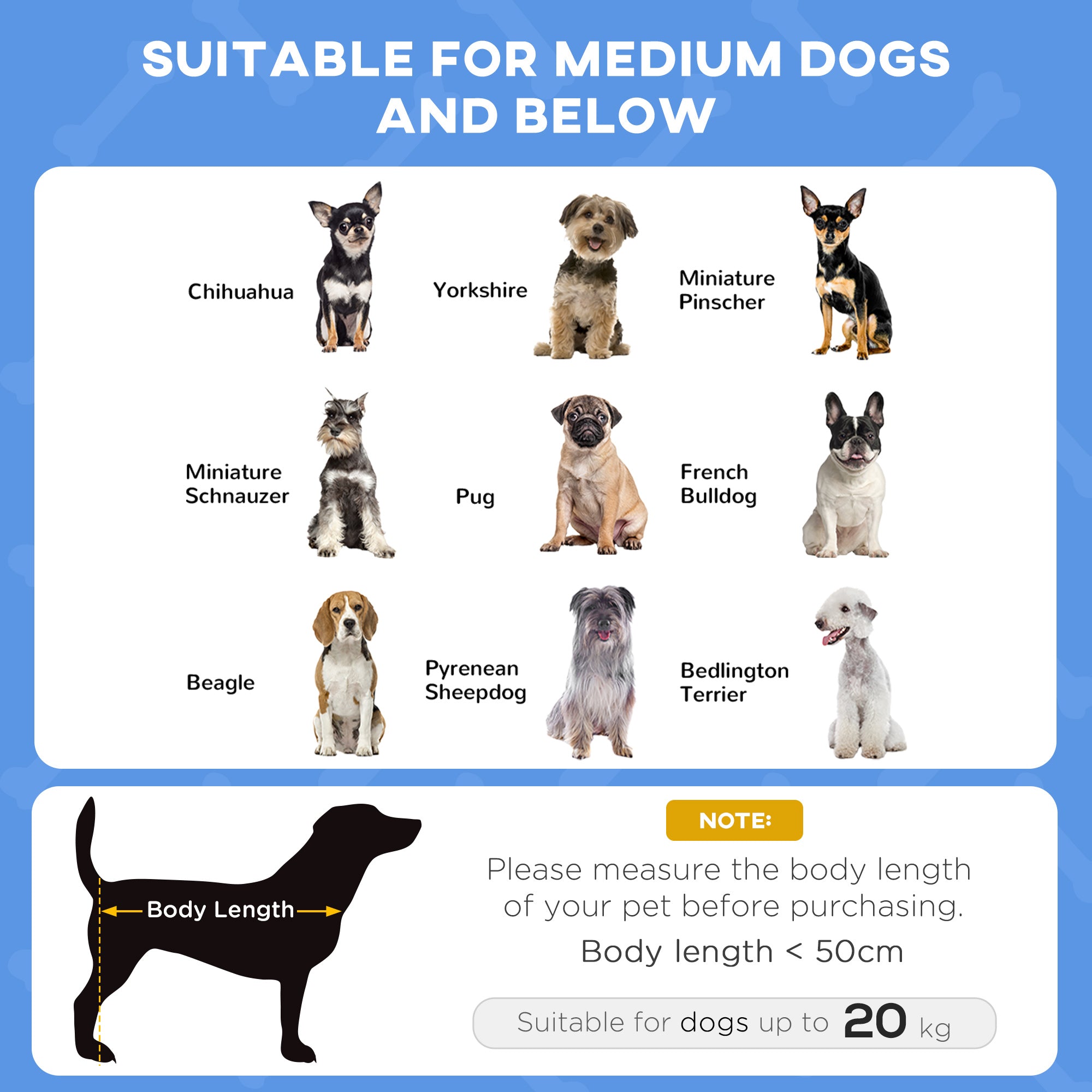 PawHut Raised Dog Bed with Water-Resistant Sun Canopy, Elevated Dog Bed  with Soft Cushion, for Indoor, Outdoor, Small and Medium Dogs - Grey