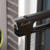 PawHut 29.5"-40.6" Metal Pet Gate, w/ Auto Closing Door, Double Locking, Dog Gate for Doorways, Stairs, Hallways, Indoor/Outdoor, Black