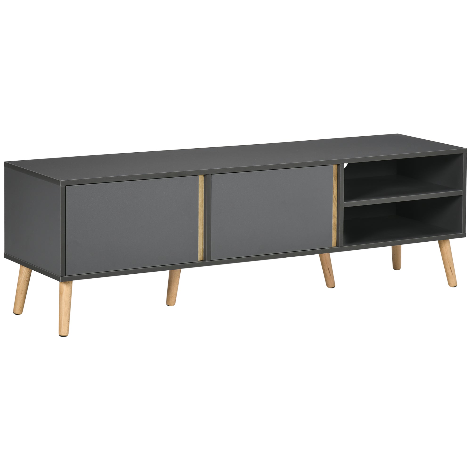 HOMCOM TV Stand Cabinet for TVs up to 55