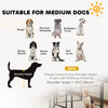 PawHut 6 Panels Dog Playpen, 31.5" Heavy Duty Dog Pen, Portable & Foldable Dog Fence with Door & Strap for Indoor Outdoor Backyard Garden, Puppy Pet Playpen for Medium Dogs