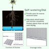 Outsunny 2 Piece Raised Garden Bed PP Raised Flower Bed Vegetable Herb Grow Box Stand Light Grey