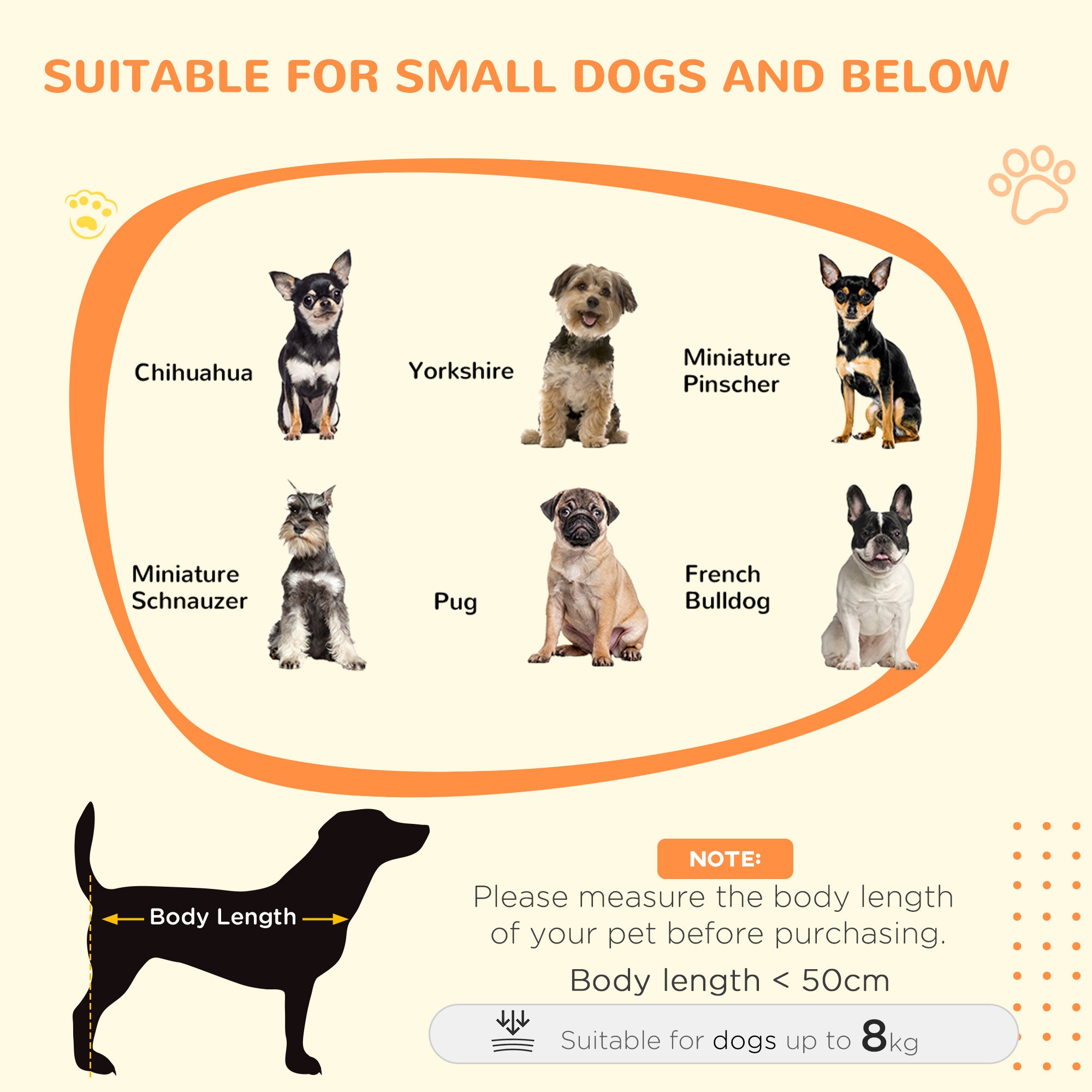 PawHut Dog Crate Furniture End Table, Pet Kennel for Small Dogs with Magnetic Door Indoor Animal Cage, Grey, 60 x 55 x 70 cm