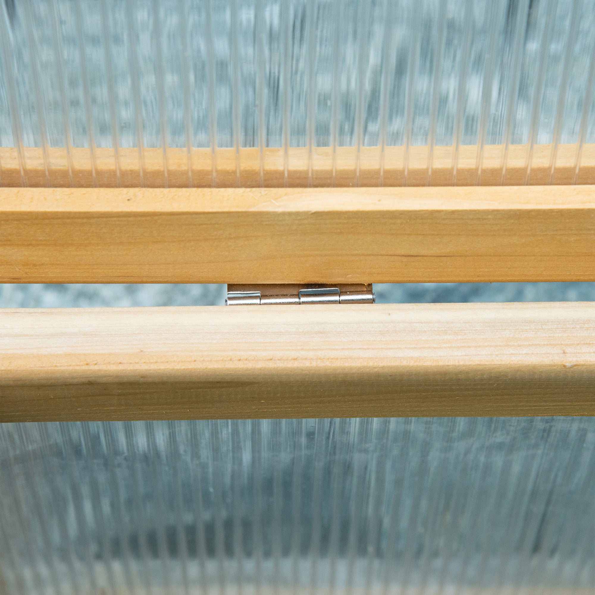 Outsunny Wooden Cold Frame Greenhouse Garden Portable Raised Planter with Openable Top for Indoor, Outdoor, Flowers, Vegetables, Plants, 35.5" x 20.5" x 19.5", Light Brown