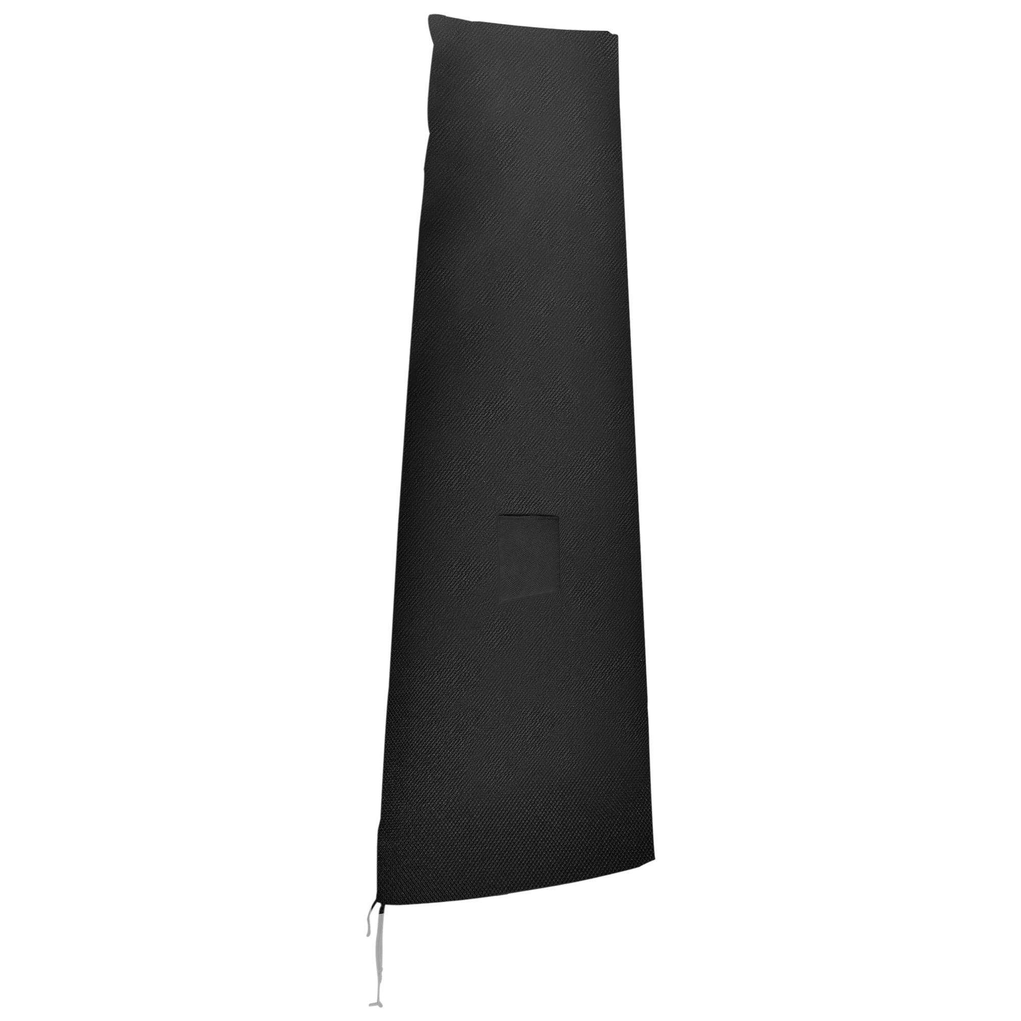 Outsunny Outdoor Large Umbrella Cover Patio Cantilever Banana Parasol Protector Weather Resistant Black