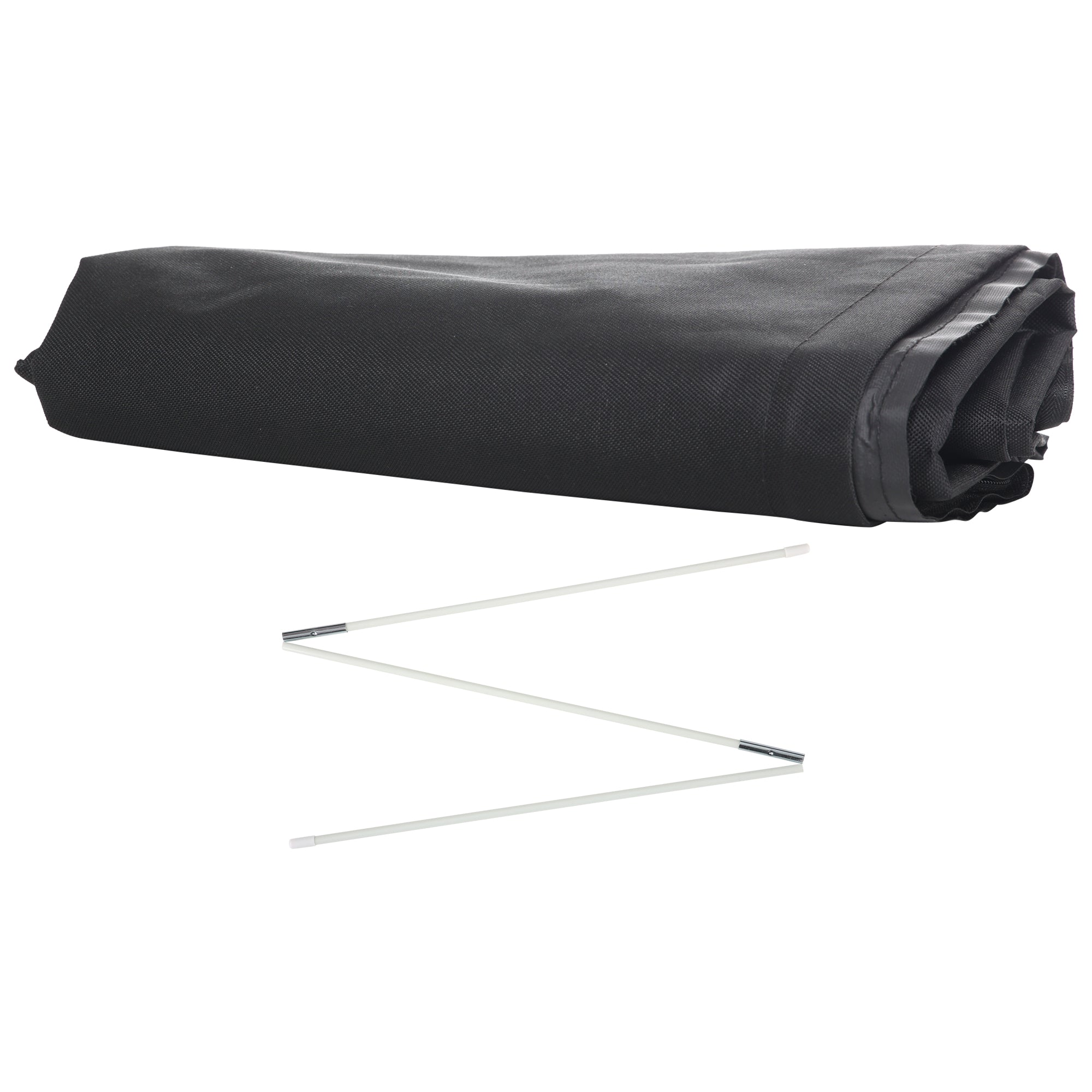Outsunny Outdoor Large Umbrella Cover Patio Cantilever Banana Parasol Protector Weather Resistant Black