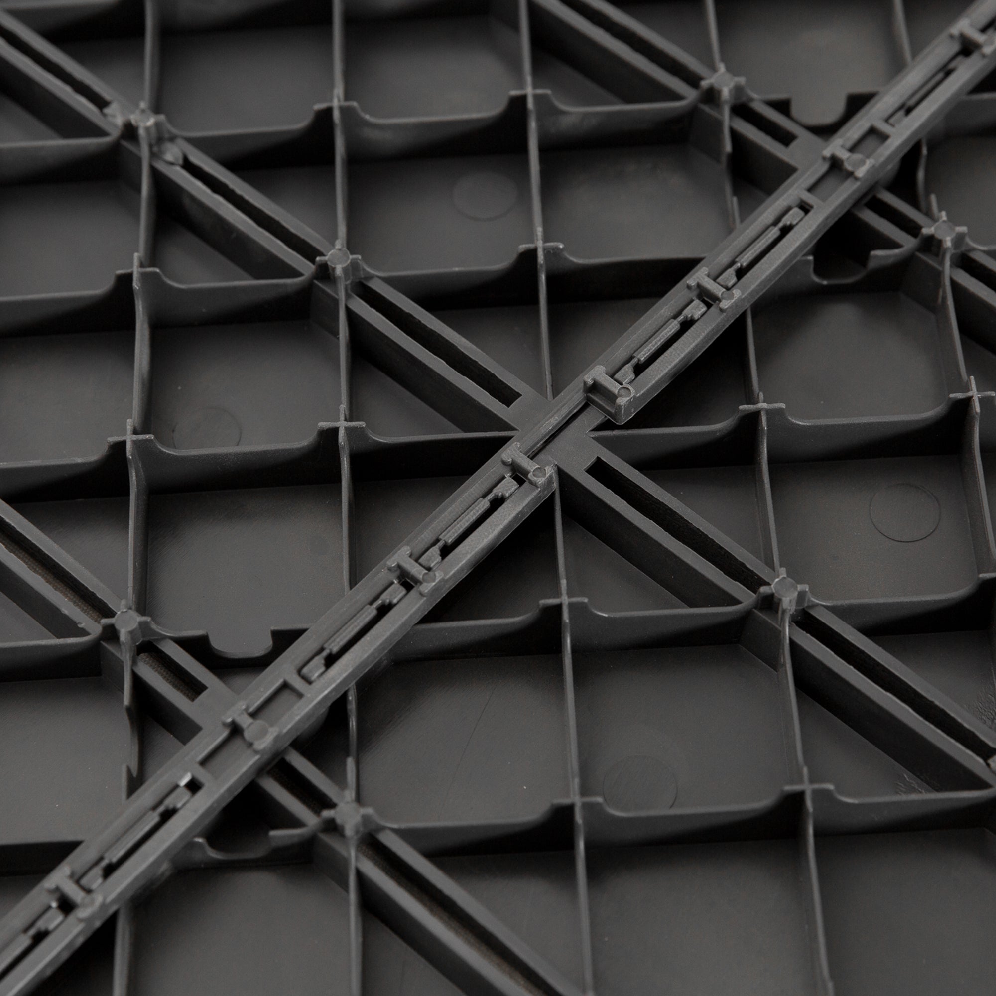 Outsunny 9 Pcs PP Interlocking Composite Deck Tile, 12