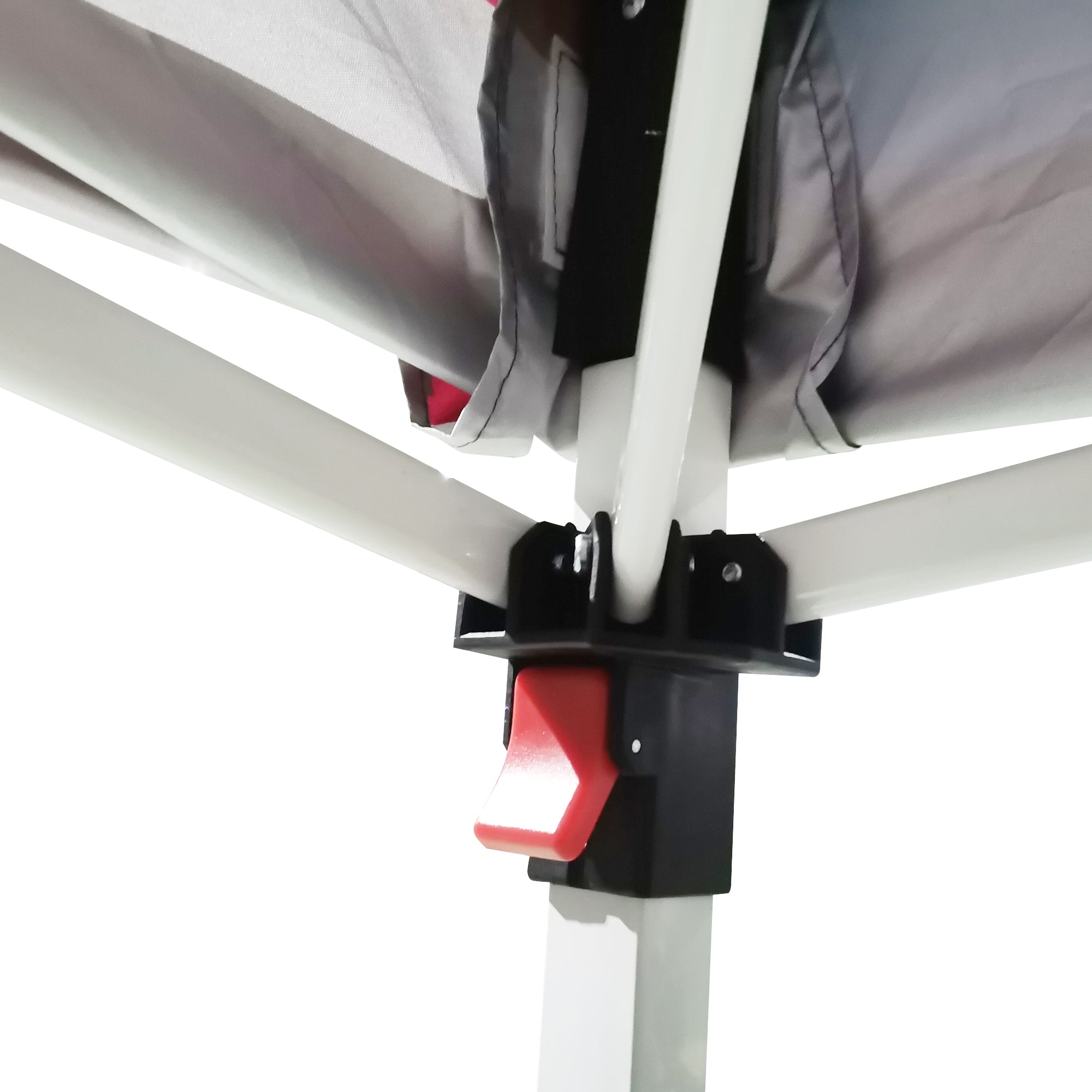 Outsunny 10' x 10' Pop Up Canopy Tent, Instant Sun Shelter with 3-level Adjustable Height, 1 Sidewall, and Wheeled Carry Bag for Outdoor, Garden, Patio, Grey