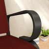 Outsunny Patio Glider with Breathable Mesh Fabric, Outdoor Glider Chair, Garden Rocking Gliding Seat for Patio, Yard, Porch, Wine Red