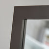 HOMCOM Full Length Mirror, Free Standing Mirror with Rectangular Frame, Adjustable Angle for Dressing Room, Bedroom, Living Room, Dark Brown