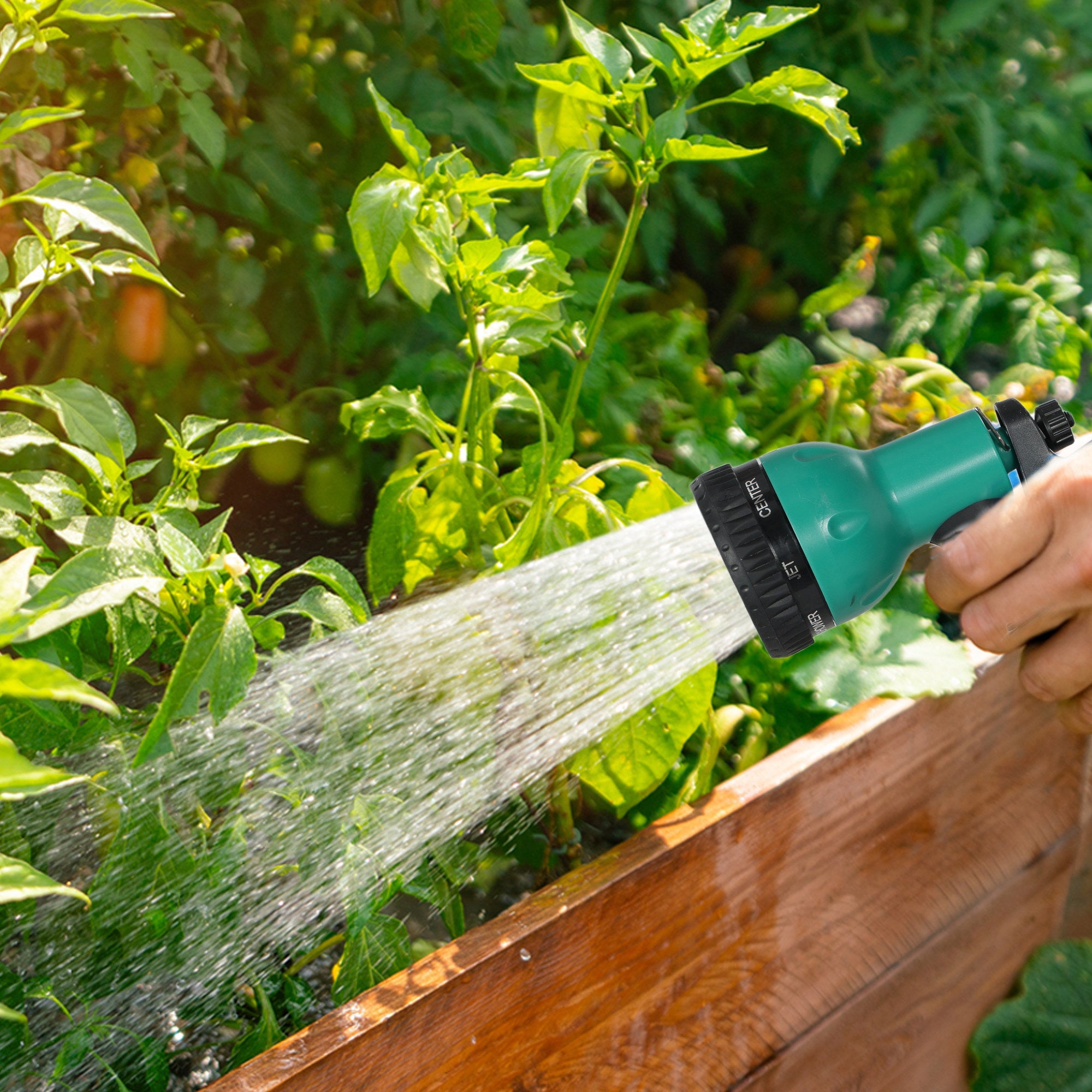 Outsunny Retractable Garden Hose Reel, 1/2 in x 100ft Wall Mounted Water Hose Reel with 7- Function Sprayer Nozzle, Auto Rewind, Any Length Lock, 180掳 Swivel Bracket, Black