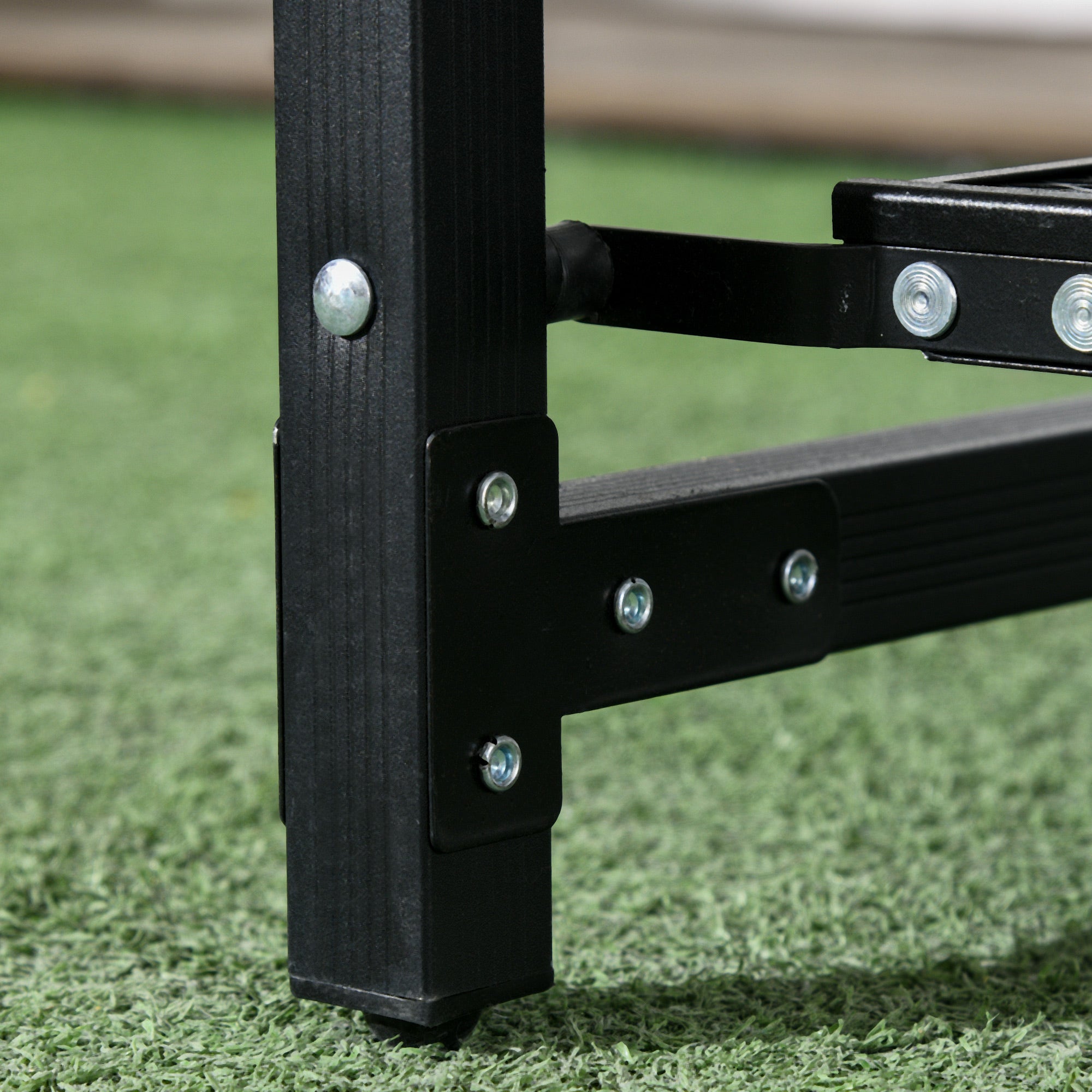 Outsunny Camping Kitchen Table, Folding Portable Cook Station, Aluminum Camping Table with Carrying Bag, 3 Side Tables, 2 Shelves and Detachable Sink for BBQ, RV, Picnic, Black