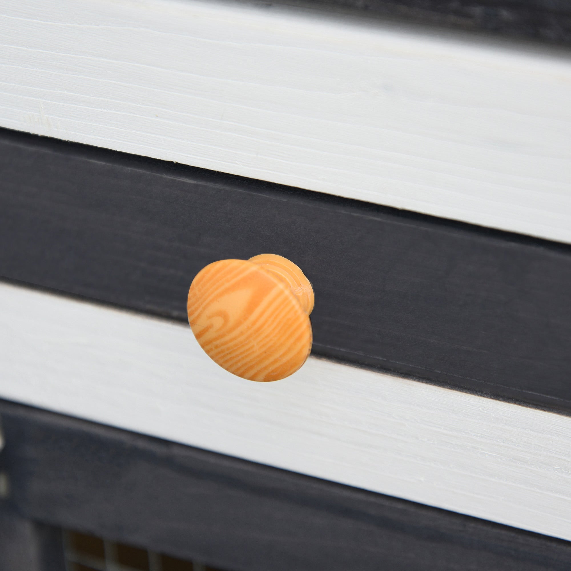 PawHut Large Rabbit Hutch with Double Runs, Wooden Bunny Cage Outdoor with Removable Tray, Ramps, Roof, 80" x 18" x 31.5", Gray