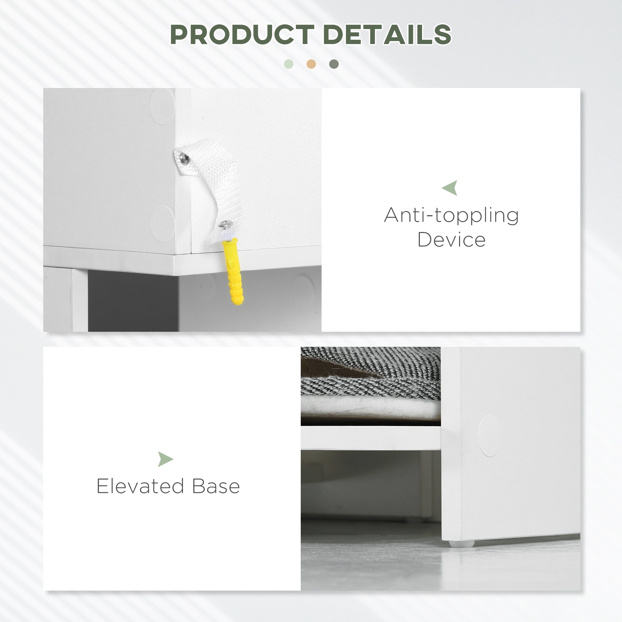 HOMCOM 7-Tier Shoe Rack, Narrow Shoe Storage Organizer with Drawer and 10 Open Shelves for 22 Pairs of Shoes, Space Saving Shoe Shelf for Entryway, Hallway, White