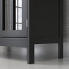 kleankin Sideboard Buffet Cabinet with Storage, Kitchen Storage Cabinet with Doors and Shelves, Black