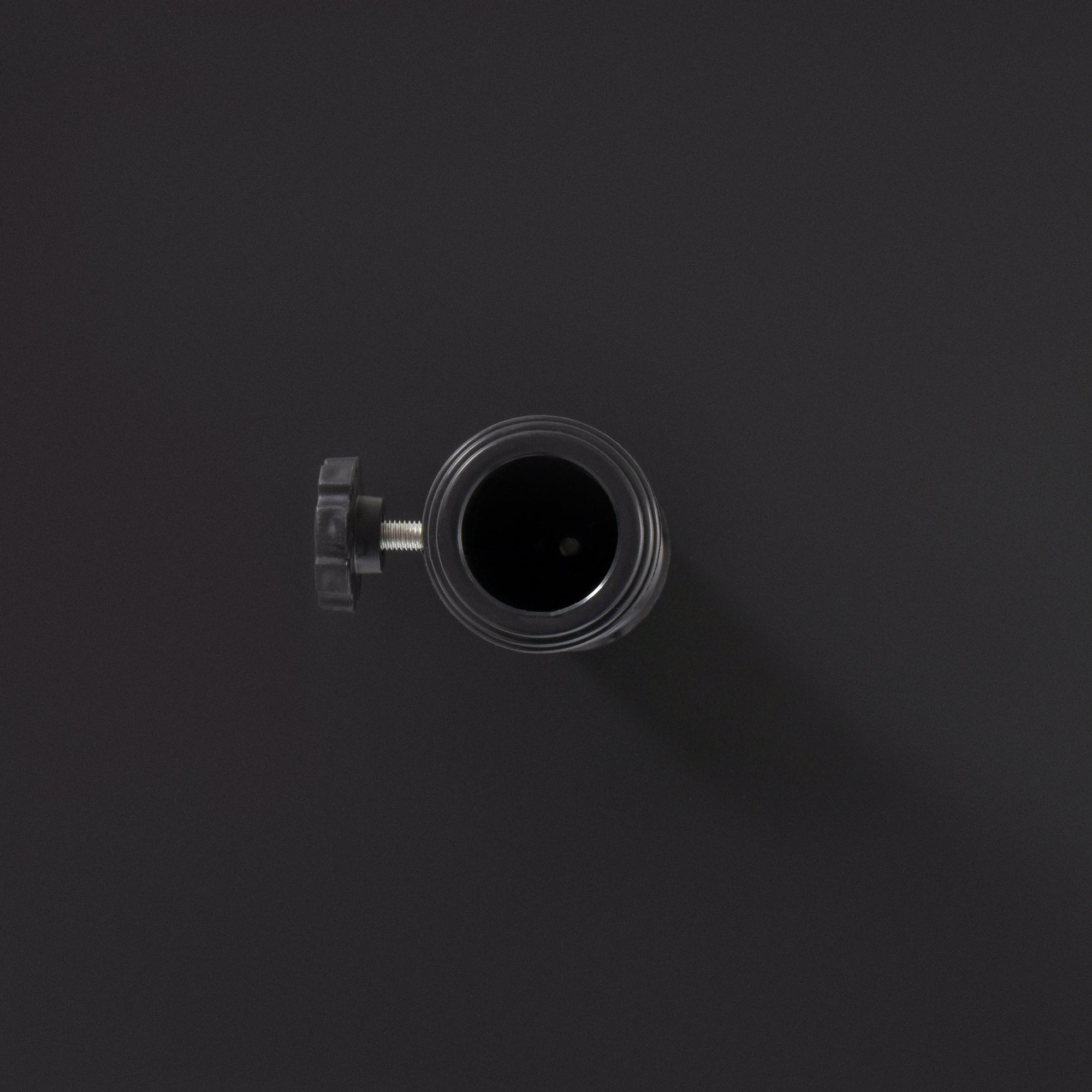 Outsunny 40 lbs Steel Square Parasol Stand Base w/ Adjustable Knob Umbrella Stand Garden Patio Outdoor Home, Black