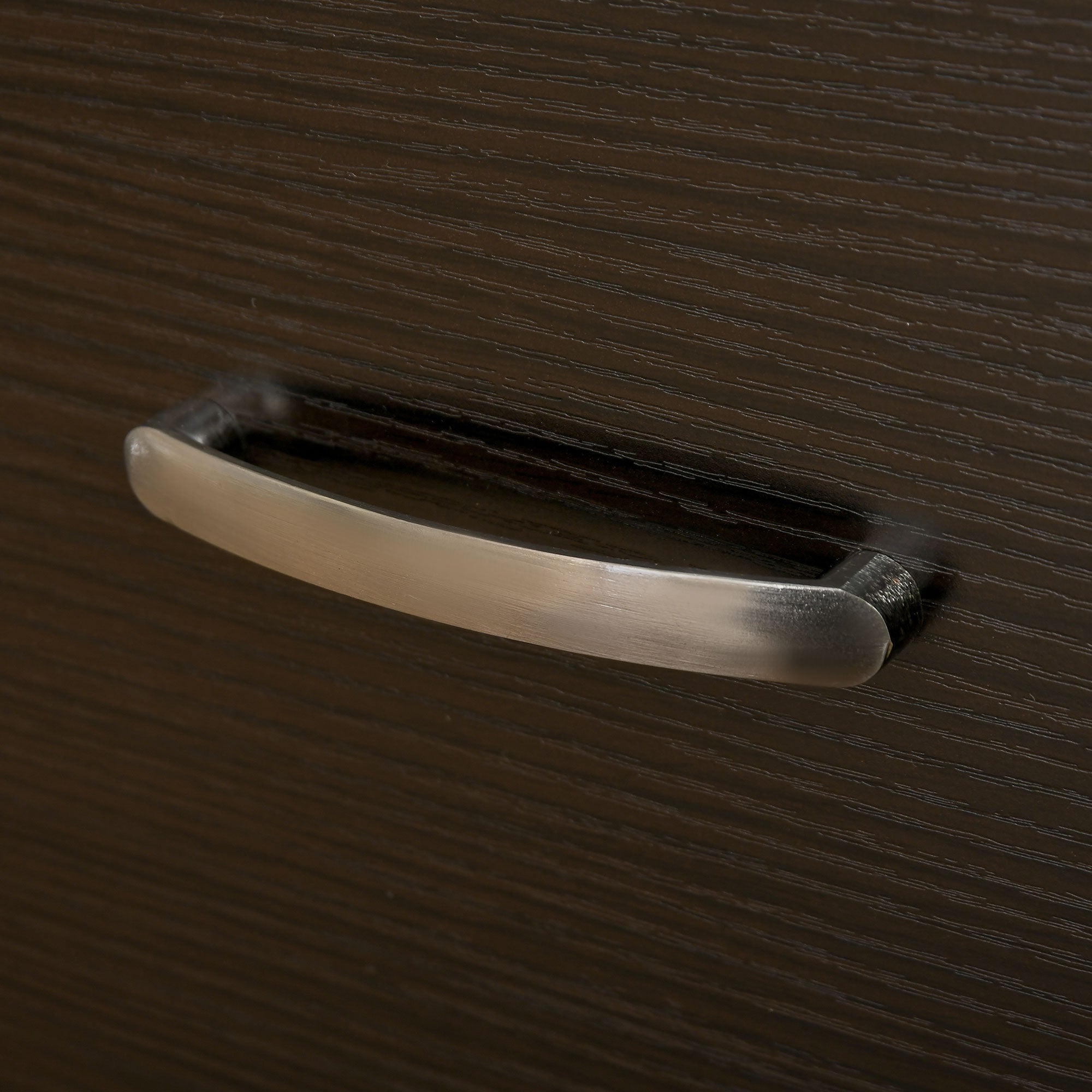 Vinsetto 2-Drawer Lateral Filing Cabinet with Lock, File Cabinet with Hanging Bar for Letter Size, Home Office, Espresso