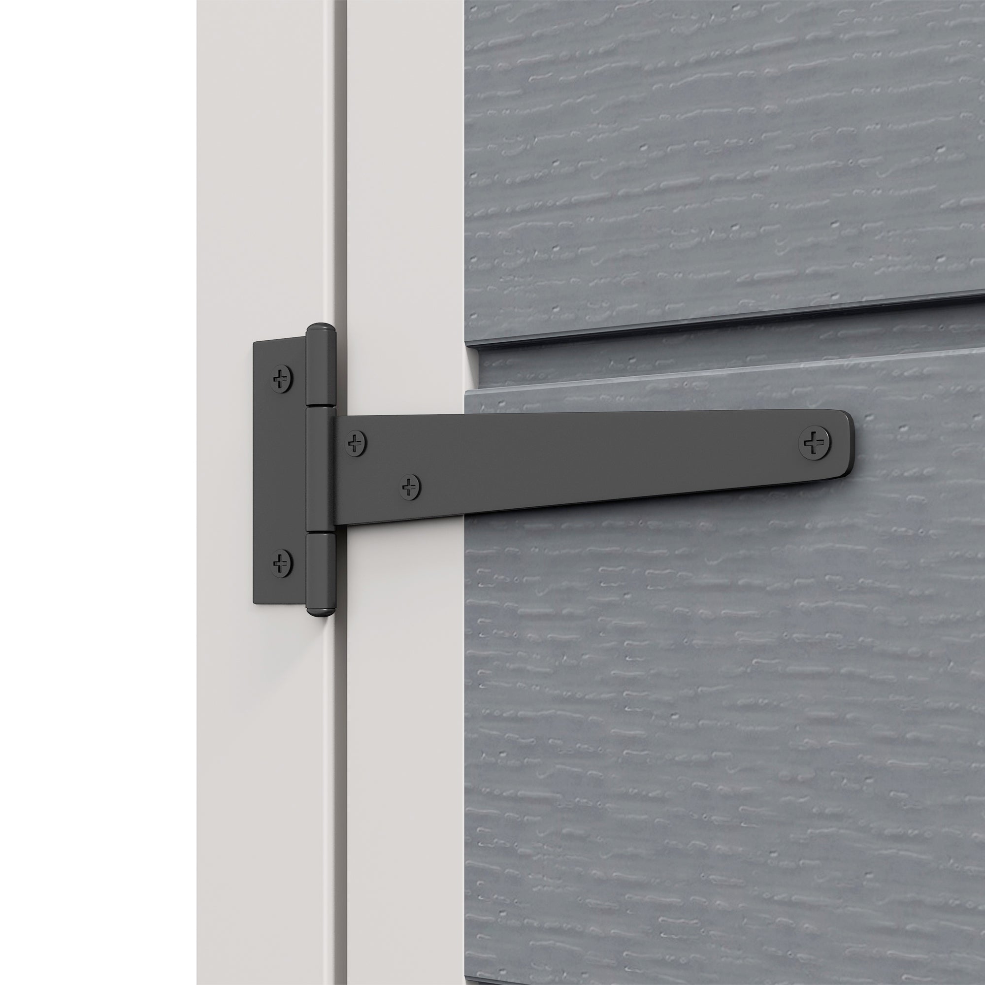 Outsunny 5 x 3FT Outdoor Storage Shed with Floor, Waterproof Garden Shed with Lockable Door, Window and Vent for Backyard, Lawn, Patio, Grey