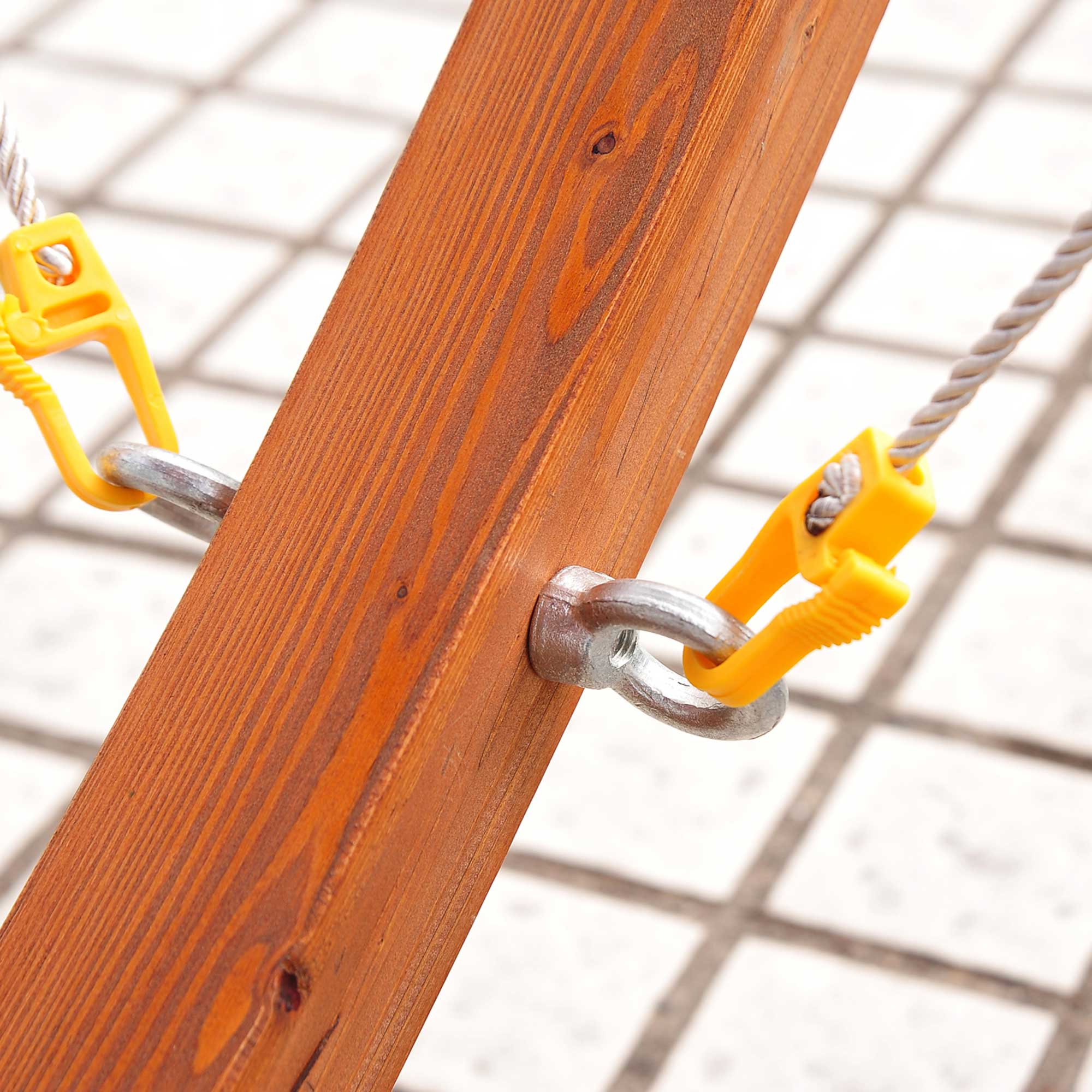 Outsunny 10' Outdoor Swing Hammock, Hammock with Wood Stand Rainbow Bed, Heavy Duty Roman Arc Hammock for Patio, Backyard, Balcony, Porch, Multi Color